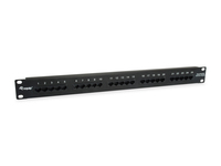 Equip 25-Port Cat.3 RJ45 ISDN Patch Panel, Black