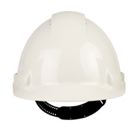 3M G3000CUV-VI casco di sicurezza Plastica Bianco