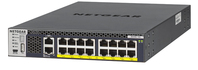 NETGEAR M4300-16X Vezérelt L3 10G Ethernet (100/1000/10000) Ethernet-áramellátás (PoE) támogatása 1U Fekete