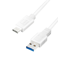 LogiLink CU0172 USB Kabel 0,15 m USB 3.2 Gen 1 (3.1 Gen 1) USB A USB C Weiß