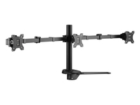 Equip 17"-27" Articulating Triple Monitor Tabletop Stand