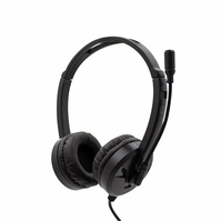 HP 194R3AA słuchawki/zestaw słuchawkowy Przewodowa Opaska na głowę Biuro/centrum telefoniczne Czarny