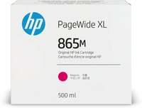 HP 865M 500 ml inktcartridge voor PageWide XL, magenta