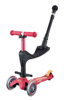 Micro Mobility Mini Micro 3in1 Deluxe Plus Kinder Dreiradroller Pink, Rot