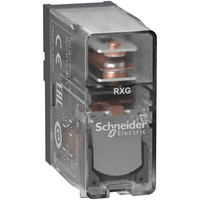 Schneider Electric RXG15P7 przekaźnik zasilający Przezroczysty