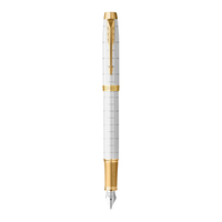 Parker 2143649 stylo-plume Système de remplissage cartouche Or, Blanc 1 pièce(s)