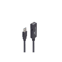 shiverpeaks BS13-29055 cable USB 5 m USB 2.0 USB A Negro