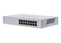 Cisco Business CBS110-16PP-D Unmanaged Switch | 16 Port GE | Partial PoE | Limited Lifetime Protection (CBS110-16PP-D)