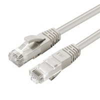 Microconnect MC-UTP6A015 networking cable Grey 1.5 m Cat6a U/UTP (UTP)