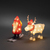 Konstsmide Acrylic Santa&Reindeer Leichte Dekorationsfigur 40 Glühbirne(n) LED 3,6 W G
