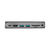 LogiLink UA0385 base para portátil y replicador de puertos USB Tipo C Negro, Plata