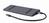 Gembird A-CM-COMBO9-02 Notebook-Dockingstation & Portreplikator Kabelgebunden USB 3.2 Gen 1 (3.1 Gen 1) Type-C Grau