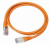 Gembird Patch Cord Cat.5e UTP 0.25m networking cable Orange Cat5e U/UTP (UTP)