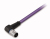 Wago M12 5m signal cable Violet
