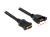 DeLOCK 0.25m 2xHDMI kabel HDMI 0,25 m HDMI Typu A (Standard) Czarny