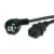 Value 19.99.1553 câble électrique Noir 3 m CEE7/7 Coupleur C19