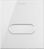 Duravit WD5005012000 Ersatzteil für Toilettenspülung Flush button Weiß Glas