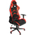 Marvo SCAUN GAMING CH-106 Fotel gamingowy Siatka z oczkiem Czarny, Czerwony