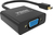 Vision TC-MDPVGA/BL Videokabel-Adapter Mini DisplayPort VGA (D-Sub) Schwarz