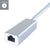 connektgear USB 3 Type C to RJ45 Cat 6 Gigabit Ethernet Adapter - Male to Female