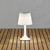 Konstsmide Assisi asztali lámpa 0,5 W LED Fehér