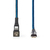Nedis GCTB39650AL10 Lightning-kabel 1 m Zwart, Blauw