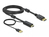 DeLOCK 85965 adapter kablowy 3 m HDMI Typu A (Standard) DisplayPort + USB Type-A Czarny