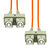 ProXtend FO-SCSCOM2D-005 InfiniBand/fibre optic cable 5 M SC OM2 Narancssárga