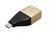 ROLINE 12.02.1111 tussenstuk voor kabels USB Type C RJ-45 Zwart, Goud