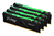 Kingston Technology FURY Beast RGB memoria 128 GB 4 x 32 GB DDR4 3600 MHz