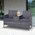Outsunny 841-149GY outdoor chair Grey