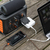 Xtorm XP300U Portable Power Station 300 für AC-Steckdose, 5x verschiedene USB-Ausgänge, 120 W 12 V Autoladegerät, Konverterkabel & Tasche, Schwarz/Orange