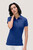Damen Poloshirt MIKRALINAR®, ultramarinblau, S - ultramarinblau | S: Detailansicht 7