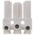 Wieland Stecker ST18 Leuchtensteckverbinder, Steckverbinder, Kontakte: 3, Kabelmontage, 16A, Weiß, 2,5 mm²