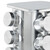 Gewürzkarussell mit 12 Gläsern in Silber 10032727_0