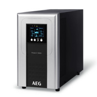 AEG szünetmentes tápegység, PROTECT C 3000, 3000VA (2700W), 4x IEC320 C13, online kettős konverziós UPS, AVR, LCD