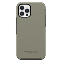 OtterBox Symmetry Antimicrobial iPhone 12 / iPhone 12 Pro Earl Grey - grey - Case