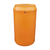 Drinks Can Litter Bin - 90 Litre - Orange (10-14 working days) - Galvanised Steel Liner