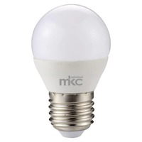 Lampadina MKC Minisfera LED E27 430 lumen bianco caldo 499048009