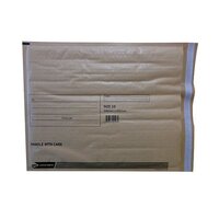 GoSecure Bubble Lined Envelope Size 10 350x445mm Gold (Pack of 50) ML100062