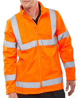 SOFT SHELL JKT HV ORANGE XL EN20471