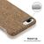 NALIA Cork Case compatible with iPhone 8 Plus / 7 Plus,  Ultra-Thin Wood Look Phone Cover Slim Back Protector Slim-Fit Protective Hardcase Skin Shockproof Bumper Grey Cork