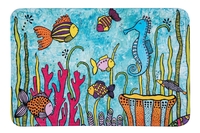 WENKO Badematte Rollin'Art Ocean Life, 45 x 70 cm