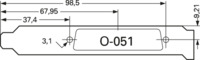 O-051, Halter ohne Bef.-Lasche