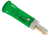 LED-Signalleuchte, 24 V (DC), grün, 0.06 cd, Einbau-Ø 8 mm, LED Anzahl: 1