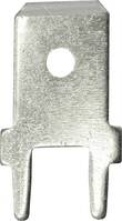 Dugaszoló csúszósaru, 6,3 mm / 0,8 mm 180° szigeteletlen, fémes Vogt Verbindungstechnik 3866b.68 100 db
