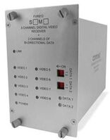 STD TRANSMISSION Trans + 2 Channels Duplex (RS232/422/485-2W & 4W) + 1 Channel Duplex Contact Closure, 1 Fiber, Singlemode, AV-extenders