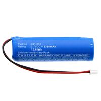 Battery 12.40Wh 3.7V 3350mAh , for DAITEM Alarm System ,