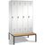 EVOLO cloakroom locker, with bench