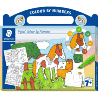 Malset triplus colour Malen nach Zahlen Pferd